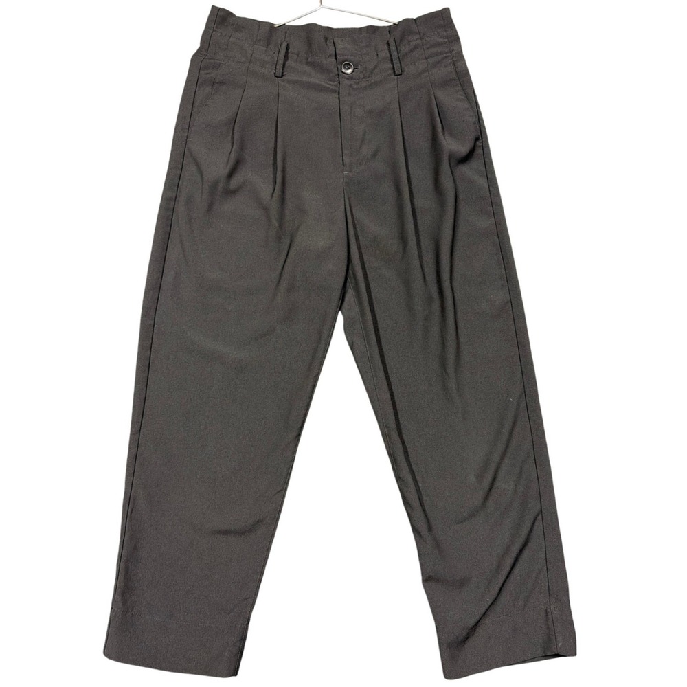 Madewell Trousers Womens 6 Black Pleated Tapered High Rise Dress Pants Workwear